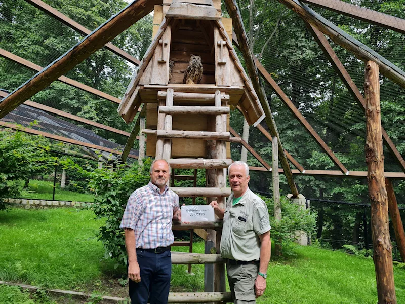 Projekt Uhuvoliere SA: Vereinsvorsitzender und Tierparkleiter