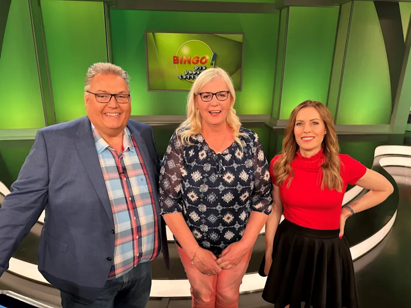 Heike gewinnt 8.000 € im BIN<em>GO!</em>-Studio