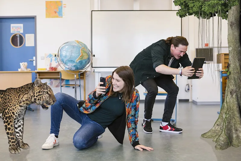 Projekt NepadaWildlife Hamburg Klassenzimmer