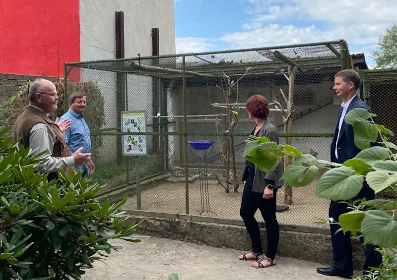 Projekt Vogelvolieren Klötze SAA Gespräch