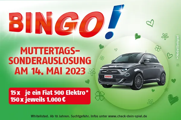 BIN<em>GO!</em> Muttertags-Sonderauslosung 2023