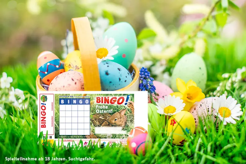 Verschenken Sie mit BIN<em>GO!</em> etwas Glück zu Ostern